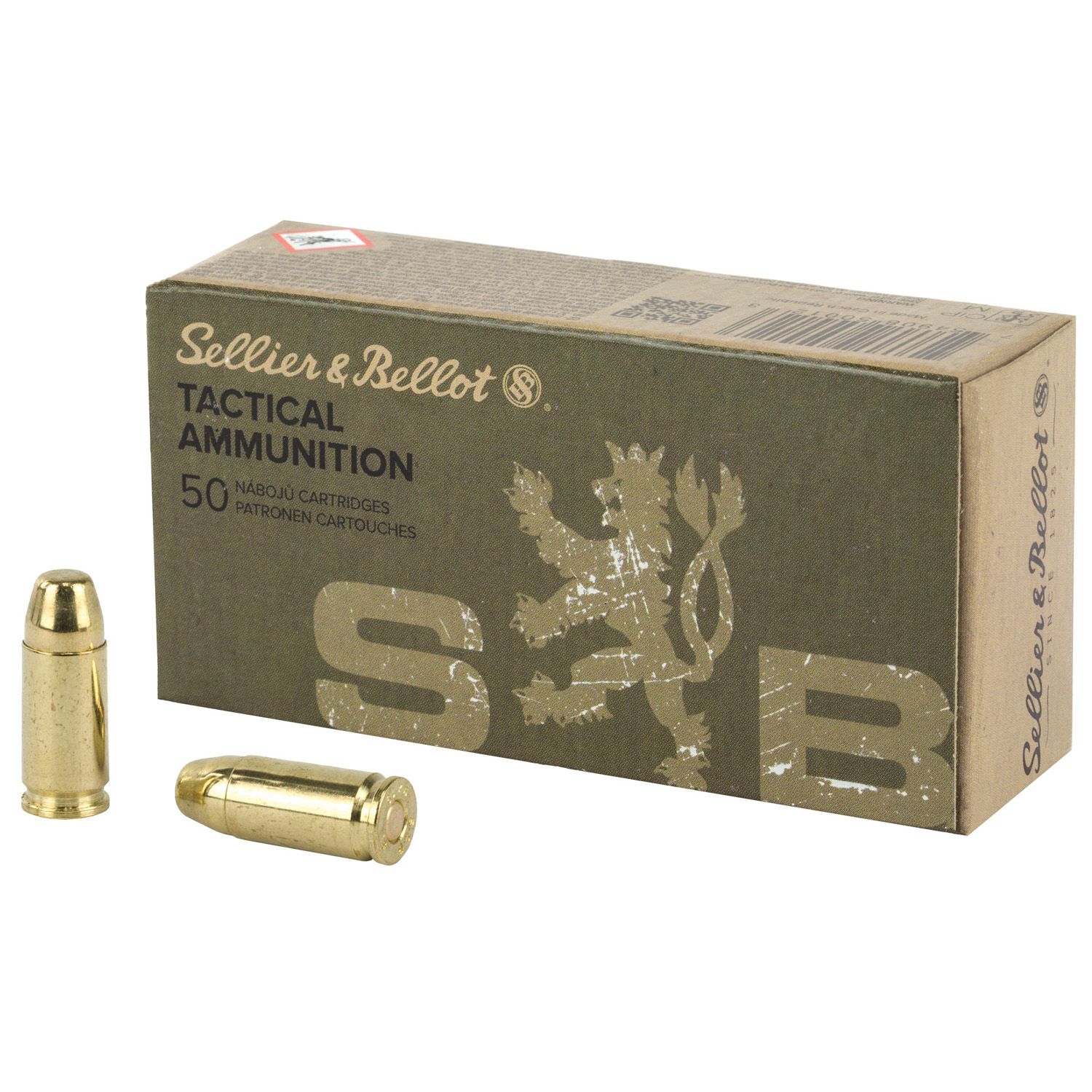 S&amp;B 9MM SUBSONIC 140GR FMJ 50