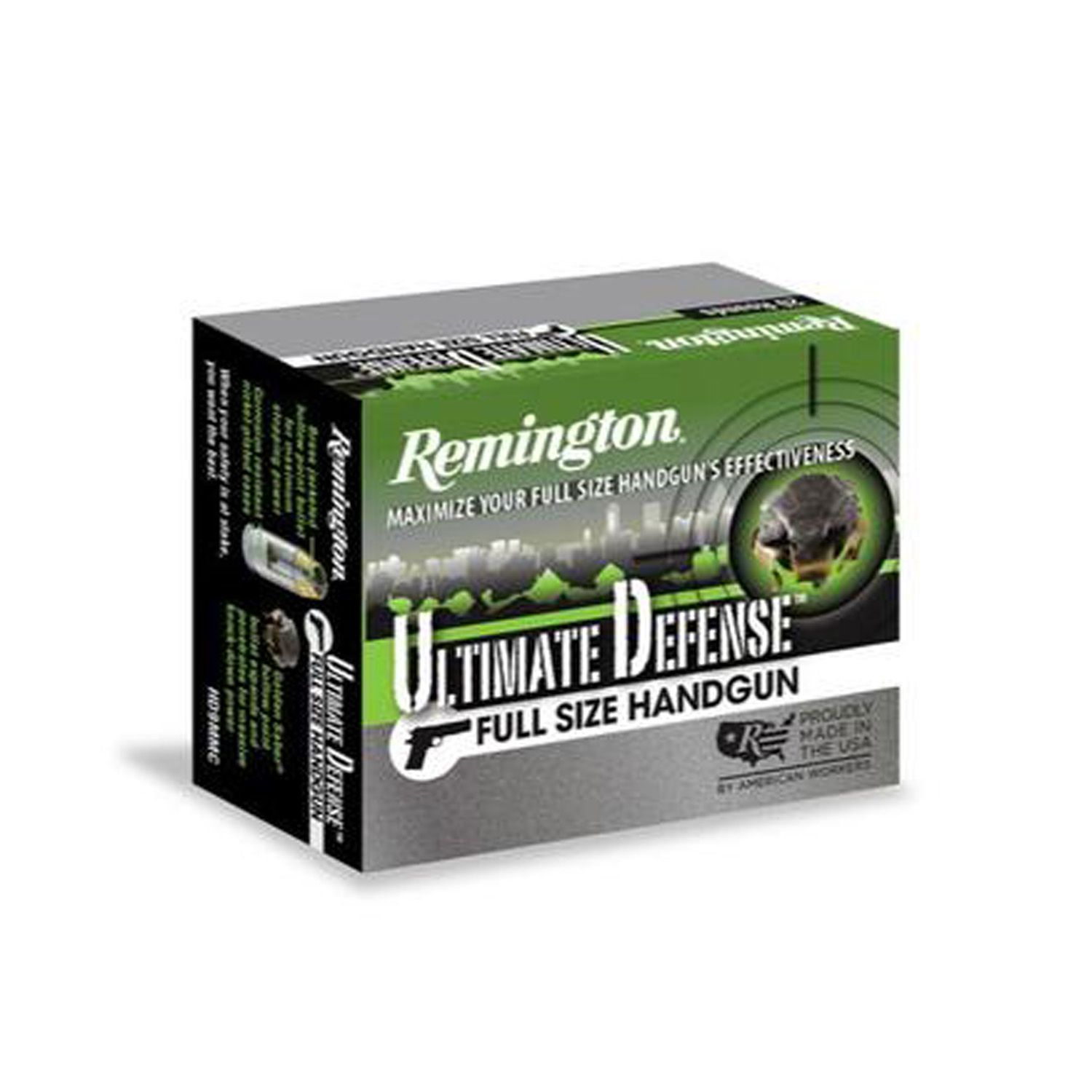 REMINGTON .45 ACP Ultimate Defense, 185GR JHP, 20RD/BX, 28971