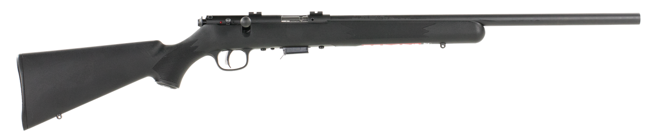 SAVAGE 93 BOLT 22MAG BL/SY HVBBL 5+1, HEAVY BARREL