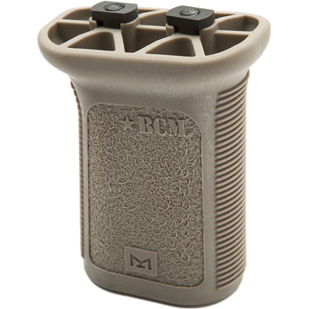 Bravo Company USA AR-15 Vertical Grip Mod 3 M-LOK Mount Polymer FDE, 812526021601, BCM-VG-MCMR-MOD-3-FDE