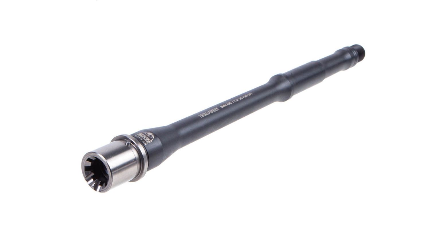 FAXON MATCH SERIES 12.5&quot;, GUNNER, 6MM ARC, CARBINE-LENGTH, 416R, NITRIDE, 5R, NICKEL TEFLON EXTENSION, 1/7.5 TWIST AR-15 BARREL