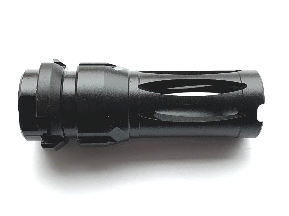 Forward Controls Design Stoner 63 Style Compensator - Dead Air Keymo Mount Long - 1/2x28