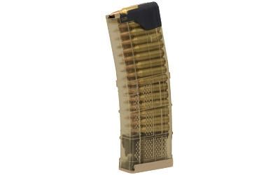 LANCER L5AWM AR-15 30 ROUND MAGAZINE 5.56 TRANSLUCENT FDE
