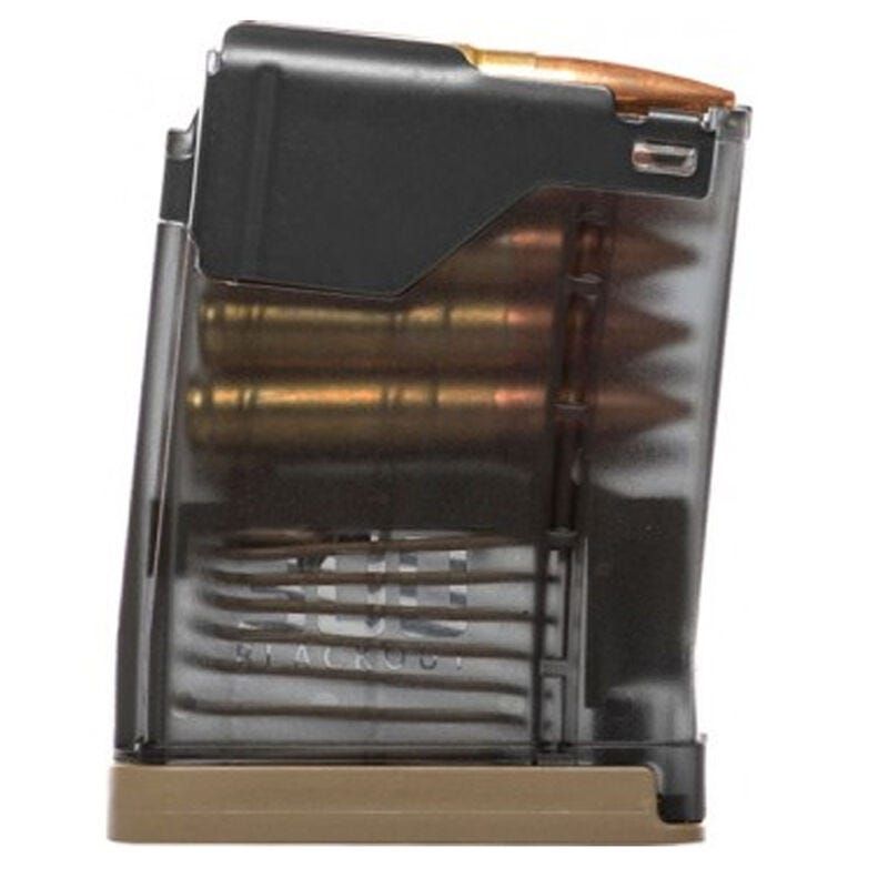 LANCER SYSTEMS L5AWM 10-ROUND AR-15 MAGAZINE - 300 BLK - SMOKE