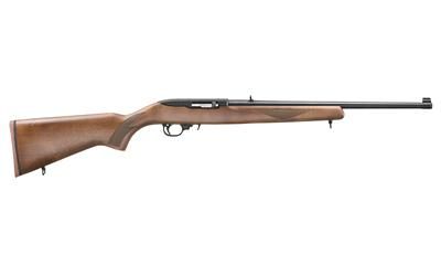 Ruger 10/22 22 LR Semi Auto Rifle 18.5&quot; Barrel 10 Rounds Wood Stock, 736676011032, 1103