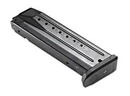 RUGER, MAGAZINE, 9MM, 17 ROUNDS, FITS SR9/9C &amp; 9E, STEEL, BLUED FINISH