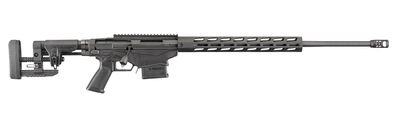 Ruger Precision Bolt-Action 6.5CM, 24&quot; Cold Hammer Forged Barrel, Threaded, M-LOK, 10rd Mag, Ano BLK