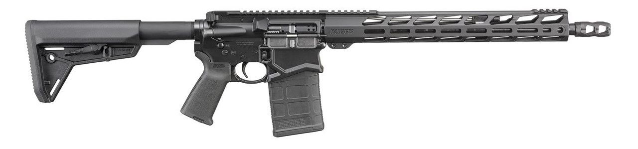 RUGER, SFAR, SMALL-FRAME AUTOLOADING RIFLE, SEMI-AUTOMATIC MODERN SPORTING RIFLE, 762NATO/308 WINCHESTER, 16.1&quot; THREADED BARREL, 1:10&quot; RH TWIST, 5/8&quot;-24 THREAD PATTERN, TYPE II HARD-COAT ANODIZED BLAC