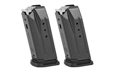 RUGER SECURITY-9 COMPACT MAGAZINE 9MM BLACK OXIDE STEEL 10/RD 2/PK