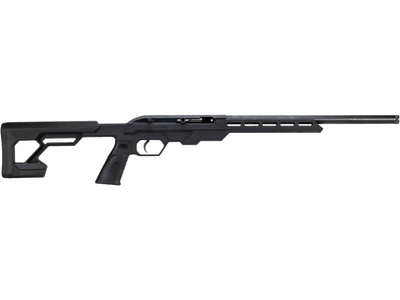 Savage, 64 Precision, Semi-automatic Rifle, 22 LR, 16.5&quot; Threaded Barrel, 1/2x28, Matte Finish, Black, Synthetic Stock, 20 Rounds, 1 Magazine