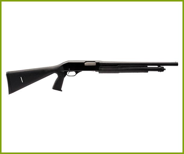 SAVAGE STEVENS SECURITY BEAD SIGHT W/PISTOL GRIP SHOTGUN 20GA 3&quot; CHAMBER 5RD CAPACITY 18.5&quot; BARREL