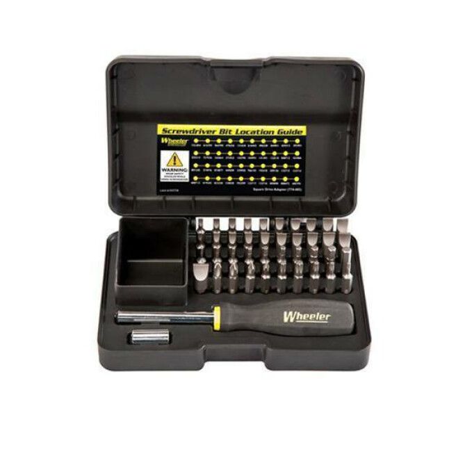 WHEELER ENGINEERING 43-PIECE PROFESSIONAL GUNSMITHING SCREWDRIVER SET