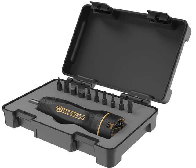 Wheeler Digital FAT Wrench with 10 Bit Set Black, 661120746980, 4001002