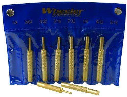 Wheeler Engineering Brass Punch Set, 661120801948, 780-194