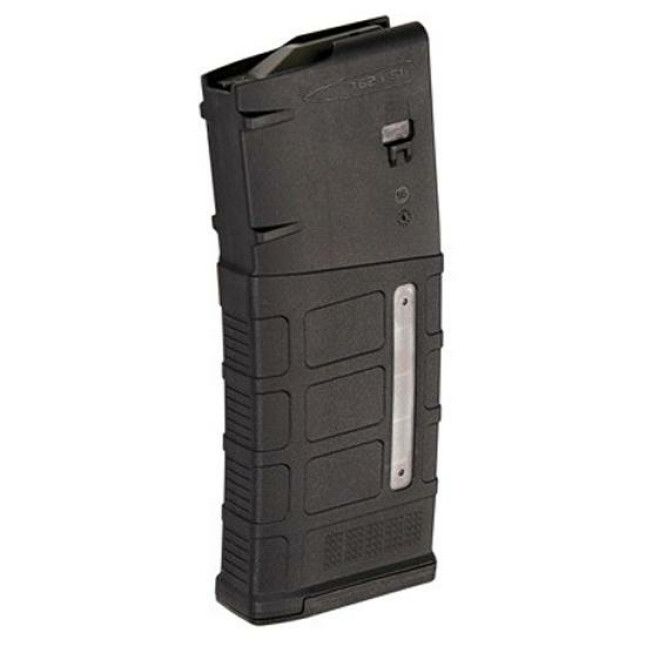 Magpul PMAG Gen M3 Windowed LR308/SR-25 M118 Magazine 7.62/.308 25 Rounds, BLK, 840815100140, MAG577-BLK