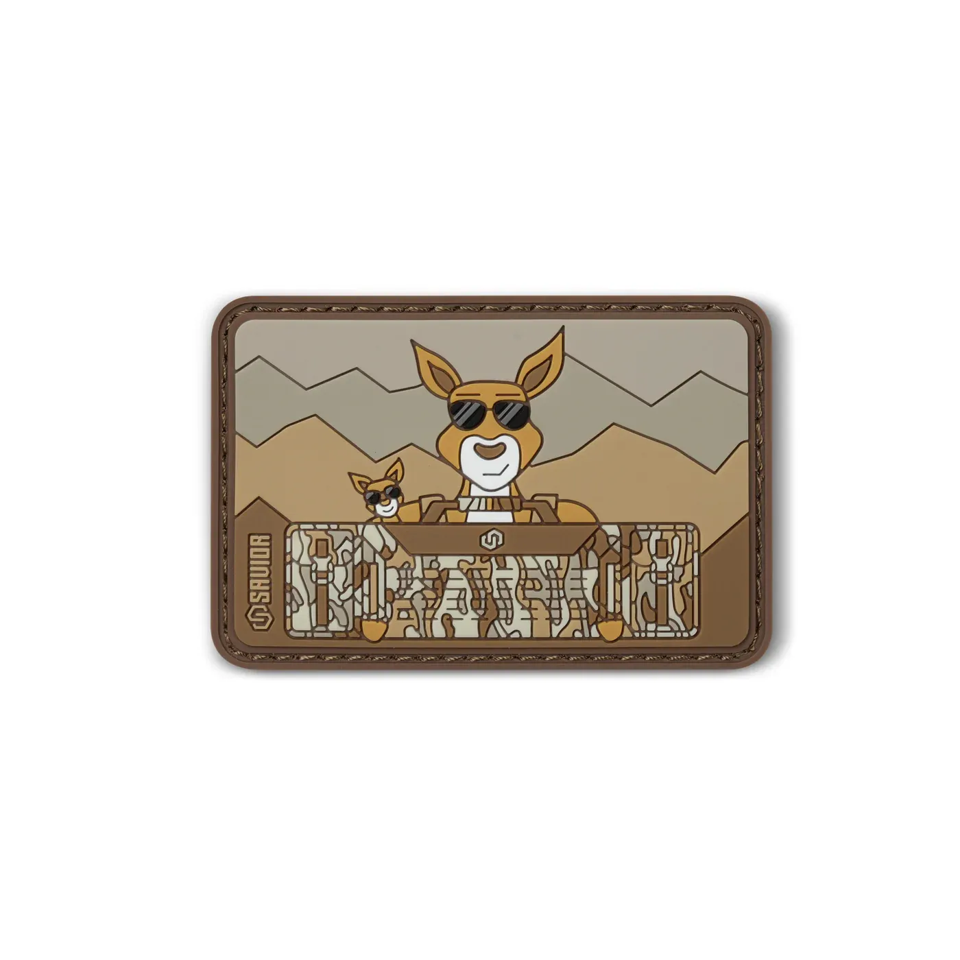 Savior, Velcro Patch, Kangaroo Dad, , SAV-PA-KANGAROO
