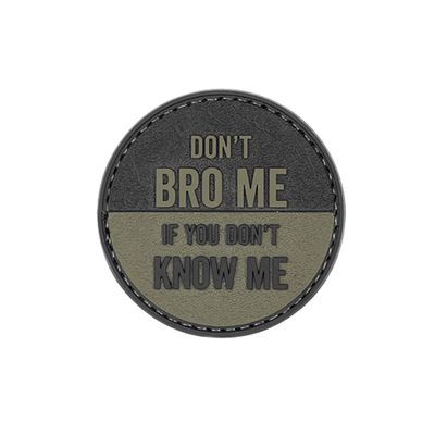 5ive Star Gear Don&#39;t Bro Me Morale Patch, 690104491332, 6601000