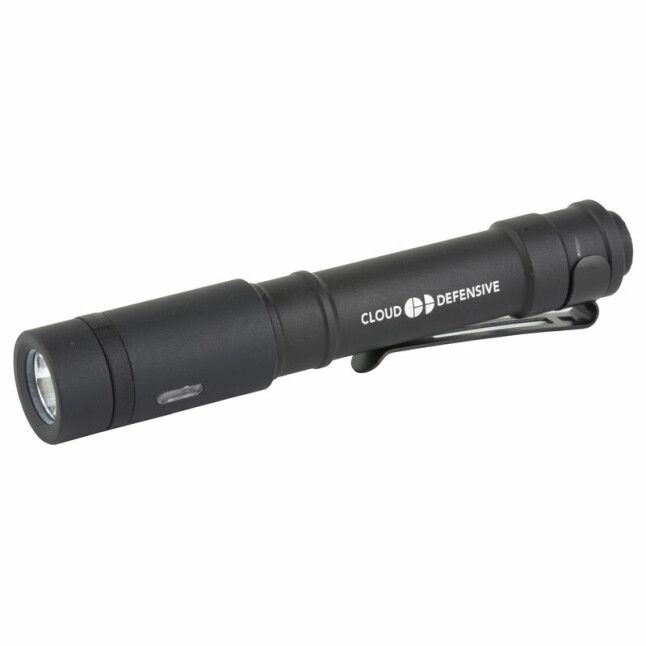 CLOUD DEFENSIVE CHICRO ADMIN LIGHT, 350LM, 10440 RECHARGEABLE BATTERY, CHARGE CORD, COLOR: BLACK