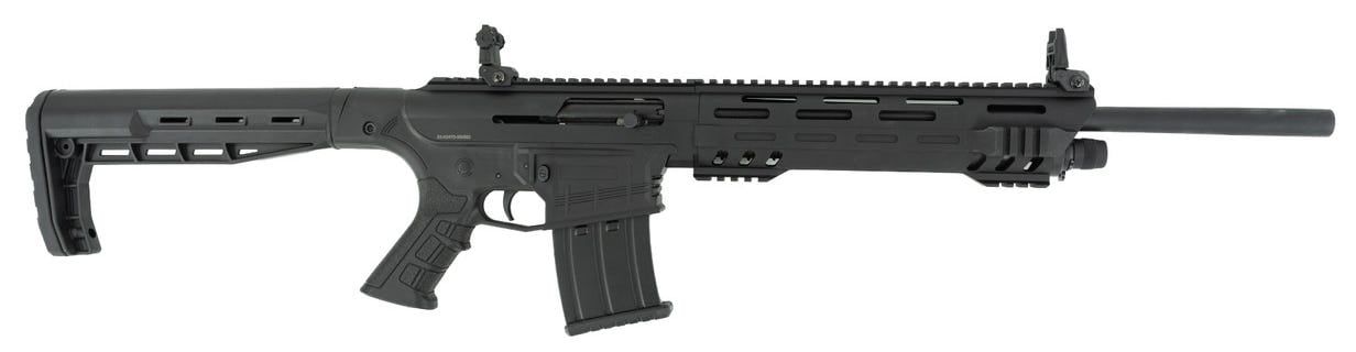 TAR 20, Black, Semi-Auto 20 Gauge, AR Style, Magazine Fed Shotgun, Aluminum Handguard, 723551445501, 21000166