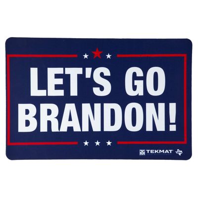 TekMat Pistol Mat Let’s Go Brandon 11″x17″, 888151040645, TEK-17-BRANDON