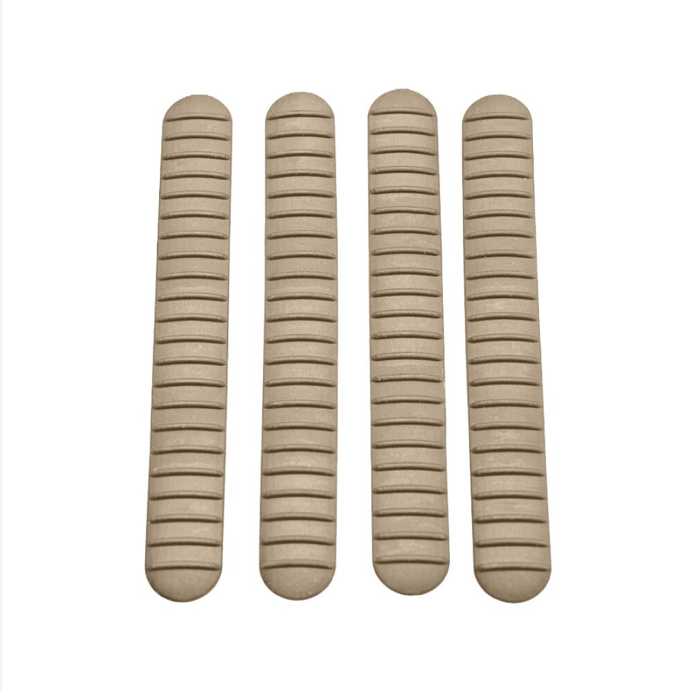 B5 Systems M-LOK Rail Cover 4-Pack FDE, 814927022157, RCM1257