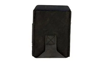 BLUE FORCE GEAR HIGH RISE M4/AR-15 BELT MOUNTED SINGLE MAGAZINE POUCH TEN SPEED MILITARY GRADE ELASTIC MATTE BLACK