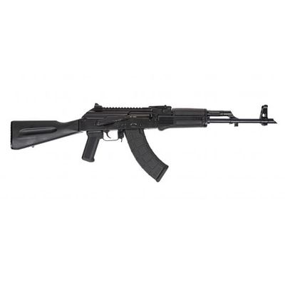 PSA AK-47 GF3 Forged Classic Polymer Rifle, Black with Hinged Dust cover, 51655125594