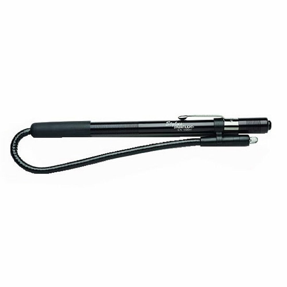 Streamlight Stylus Reach Flashlight White LED 7&quot; Extension Cable Black, 080926656185, 65618