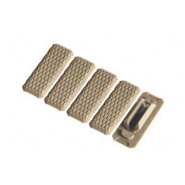 Strike Industries M-LOK Rail Cover - V2 - Flat Dark Earth, 708747544459, SIMLOKCoverV2FDE