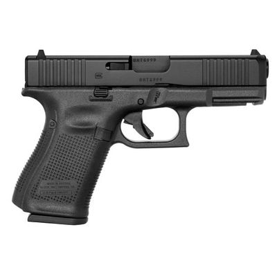 GLOCK 19 GEN5 9MM Pistol, 3/15RD, BLK, AUSTRIA