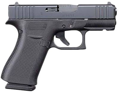 GLOCK 43X 3.41&quot; 9MM 2/10RD, BLK, FS W/ Front Rail, 764503061912, UX4350201FR