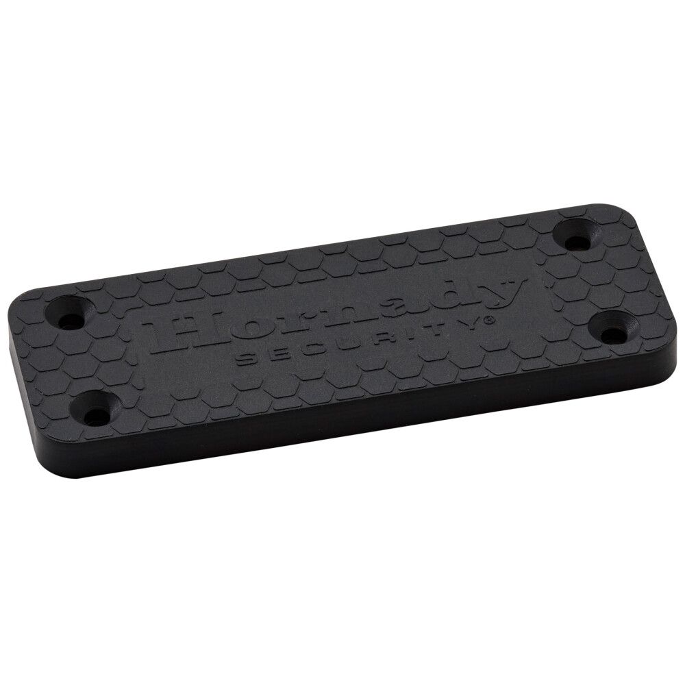 Hornady Magnetic Handgun Mount Safe Accessory Rubber Coated Steel Black, 090255959109, 95910