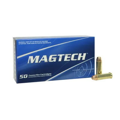 Magtech .38 Special Ammunition 50 Rounds, FMJ, 130 Grains, 754908190003, 38T