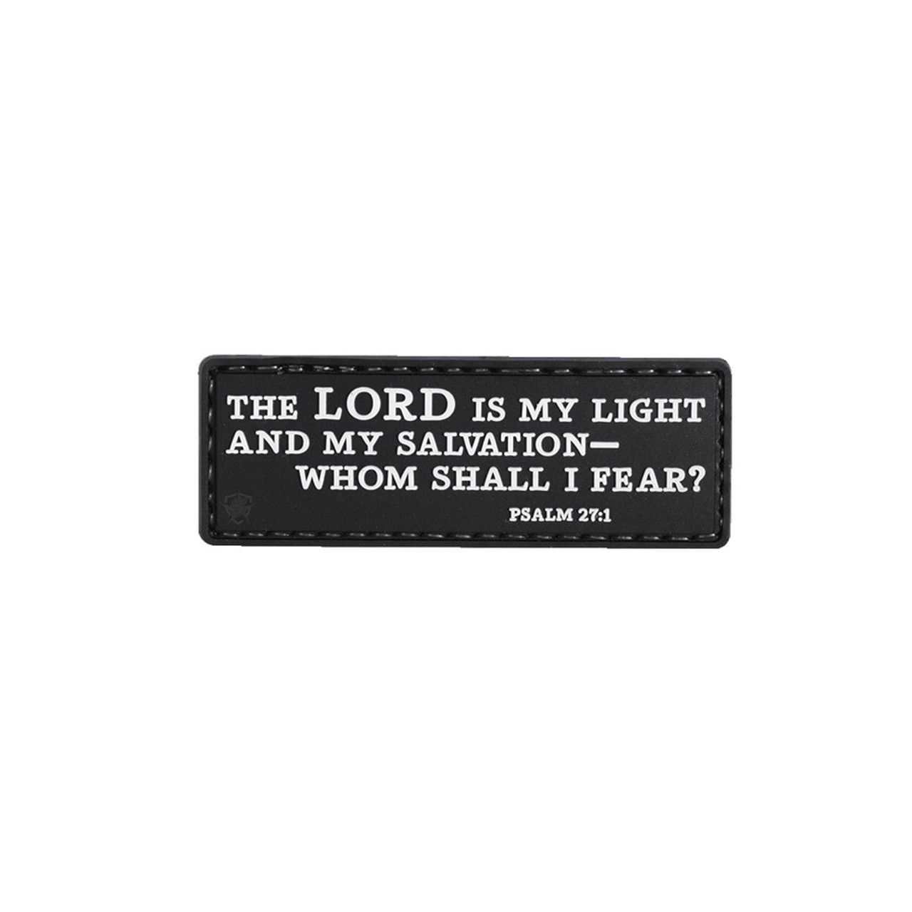 Tru-Spec/5 Star Gear Psalm 27:1 Morale Patch, 690104483009, 6605000