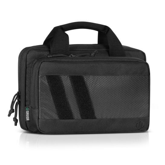 Savior Equipment Specialist Double Pistol Case, Black, 812066031658, HC-DGSPORT-WS-BK
