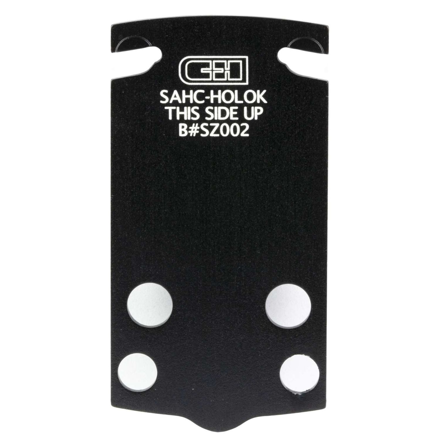 C&amp;H Precision Weapons Springfield Hellcat Filler Plate Holosun 407K/507K, 616943731781, SAHC-HOLOk