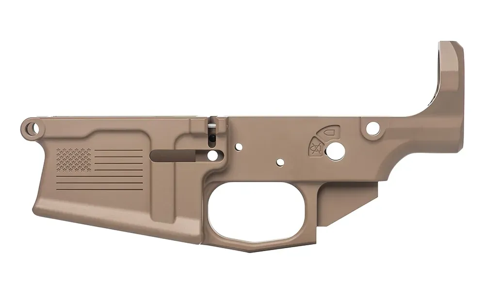Aero Precision M5 (.308) Stripped Lower Receiver, Special Edition: Freedom - FDE Cerakote, 840014605828, APAR308054C