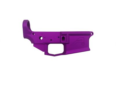 Aero Precision AR15 Stripped Lower Receiver - Purple Anodized, APSL100506