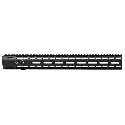 Aero Precision AR15 16.6&quot; Enhanced M-LOK Handguard, Gen 2 - No Barrel Nut - Anodized Black, 840014615773, APRA100220C