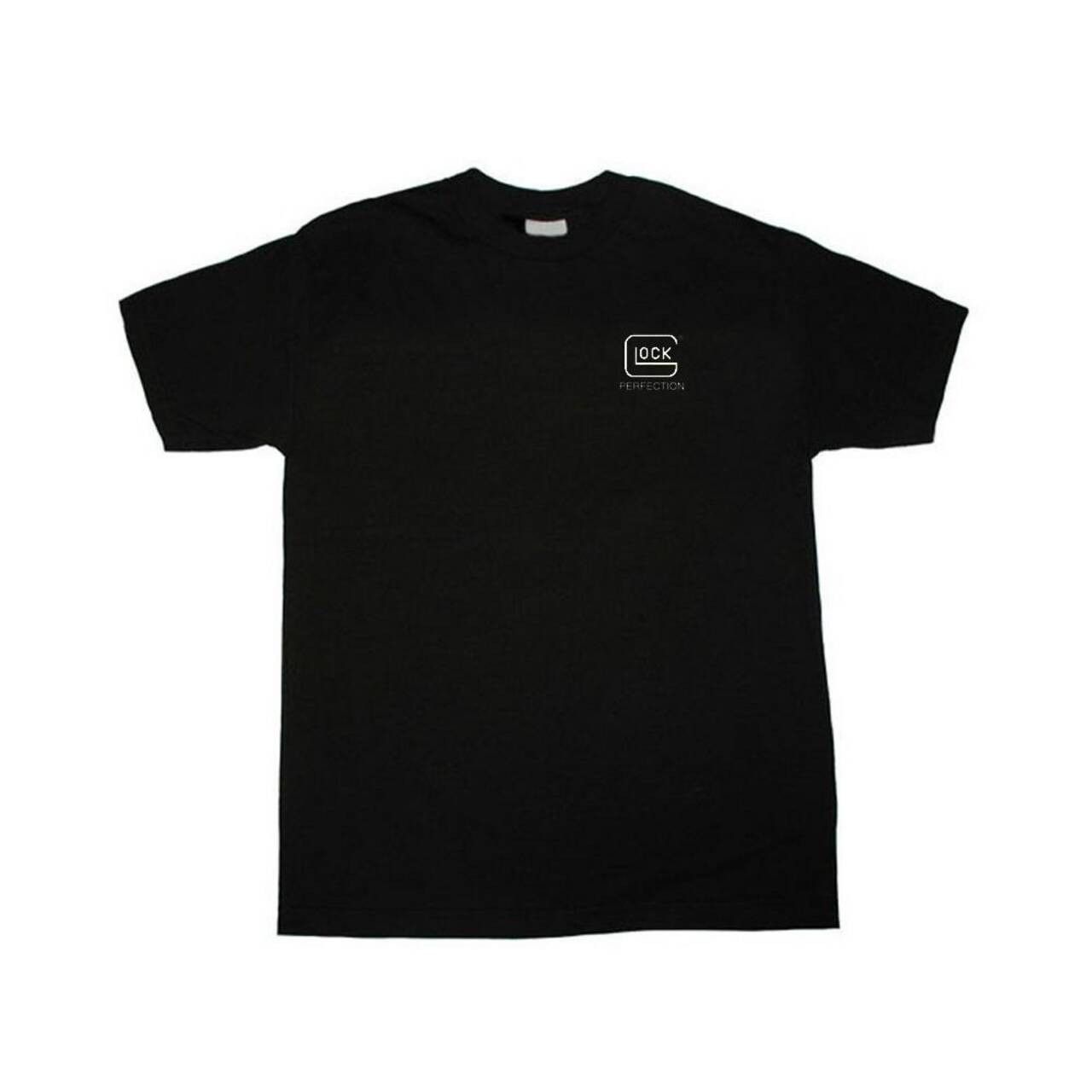 GLOCK, OEM Perfection, Short Sleeve T-Shirt, 3X-Large, Black, 764503110054, AA11005