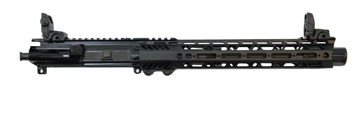 PSA 10.5&quot; Carbine-Length 5.56 NATO 1/7 Phosphate Lightweight M-lok 12&quot; Upper w/MBUS Sight Set - No BCG or CH, 51655126752