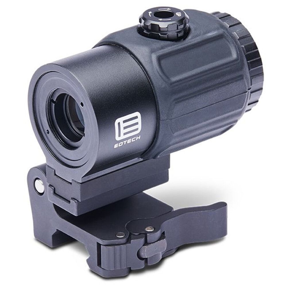 EoTech G43 Magnifier 3x Magnification Switch To Side QD Weaver/Picatinny Mount Black, 672294300434, G43STS