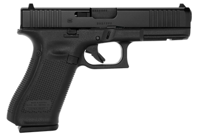 Glock 17 Gen 5 4.5&quot; 9mm Pistol, 3/17RD, BLK 764503037108, PA175S203