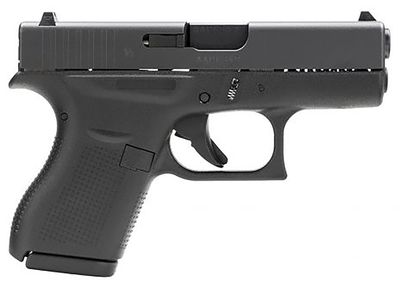 Glock 42 Gen3 .380 ACP 3.25&quot; Barrel 6-Rounds Rebuilt, 764503040962, UR42509