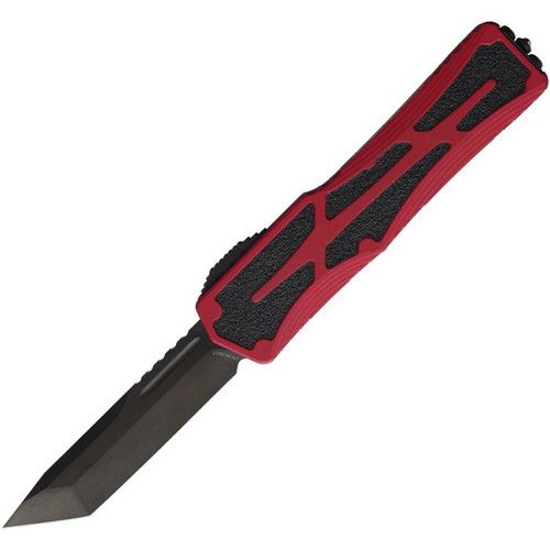 Heretic Knives Colossus DLC Tanto Magnacut &amp; Red Handle, H040-6A-RED