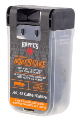 Hoppe&#39;s No. 9 Boresnake Snake Den .44/.45 Caliber Pistol Length Pull Thru Bore Cleaning Rope, 026285000962, 24004D