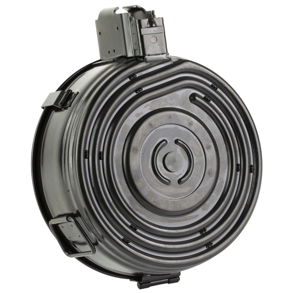 KCI AK-47 7.62x39 Steel Drum Magazine - 75rd, 851586008603, KCI-MZ004-S
