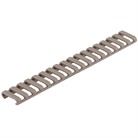 Magpul Ladder Rail Panel 18 Slot Santoprene Flat Dark Earth, 873750005164, MAG013FDE