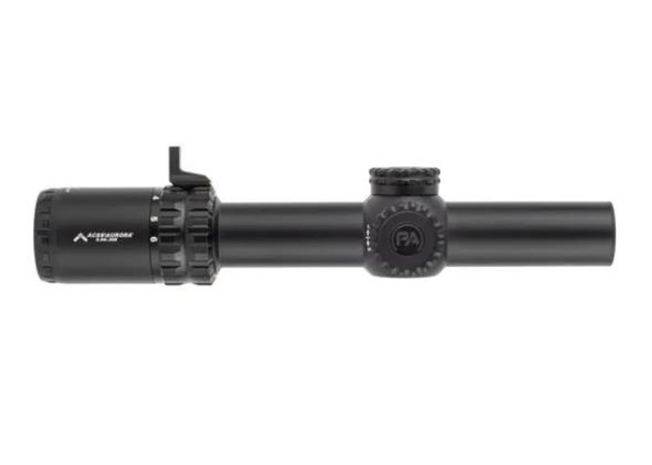 PRIMARY ARMS SLX 1-6X24 SFP RIFLE SCOPE GEN IV - ILLUMINATED ACSS AURORA 5.56/.308 YARD RETICLE, 818500018216, 610180