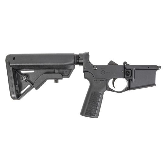 PSA AR15 Complete Lower B5 Bravo Stock, Black, 51655134539